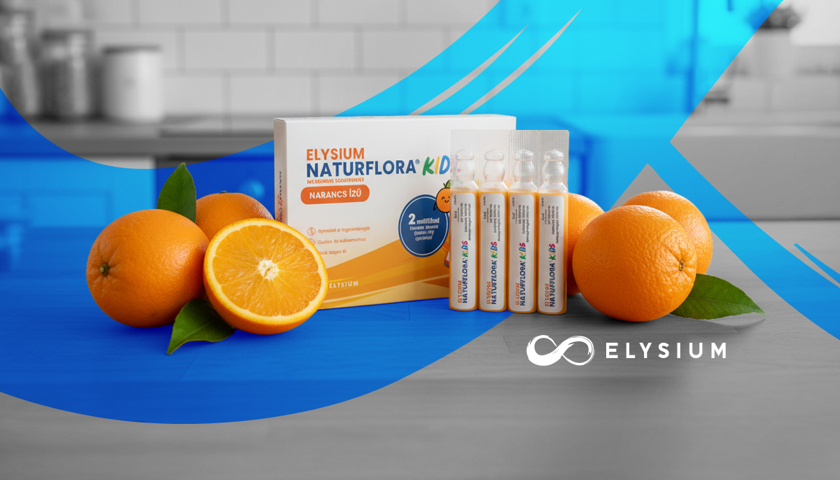 Elysium Naturflora Kids narancs ízű belsőleges szuszpenzió