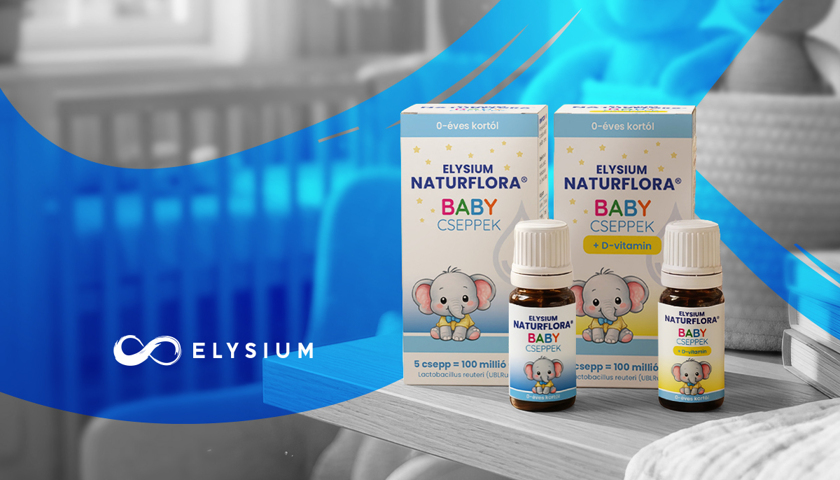 Elysium Naturflora baby cseppek - segítség a legkisebbeknek