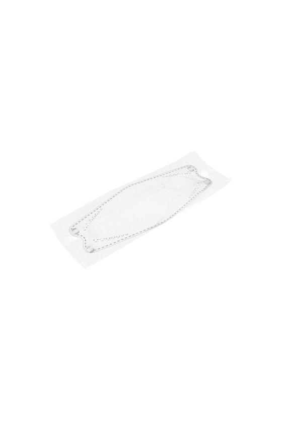 DOC NFW FFP2 CE 0598 ergonomikus maszk - FFP2 maszk (csak szín) - Fehér