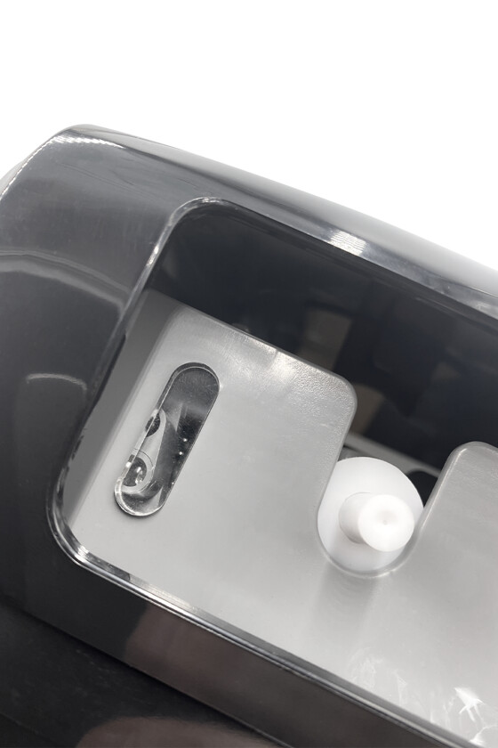 Elysium Pro professzionális, érintésmentes, 1200 ml-es adagoló - Adagoló - Habosító - Fehér állvánnyal - Fekete