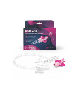 Elysium Nózi Porszi - Űrhajós orrszívó készlet porszívóhoz -  pink/magenta - 1 készlet