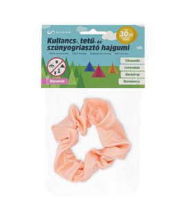 Elysium kullancs-, tetű- és szúnyogriasztó szatén hajgumi - Rózsaszín - 1 db