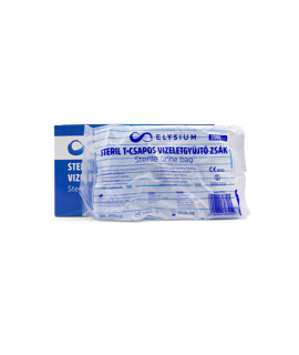 Elysium steril vizeletgyűjtő zsák - Vizeletgyűjtő zsák - 1 db - Steril T-csapos vizeletgyűjtő zsák - 2000 ml