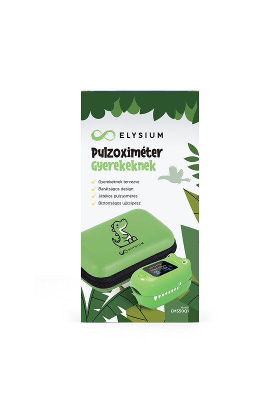 Elysium pulzoximéter - Pulzoximéter - Gyerek - Krokodil