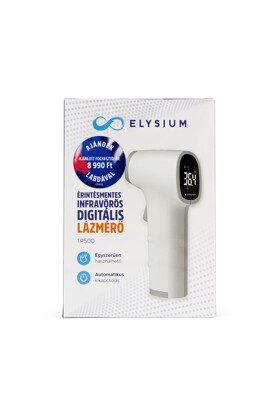 Fociláz - Elysium TP500 érintésmentes infravörös digitális lázmérő + Focilabda
