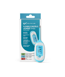 Elysium TP400 flexibilis digitális lázmérő - pasztellkék - 1 db