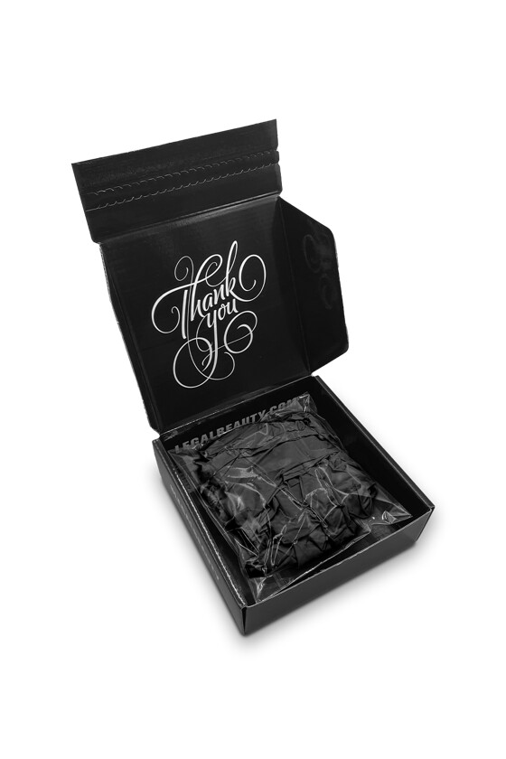 Legal Beauty Nitril kesztyű - Nitril kesztyű - Fekete - L