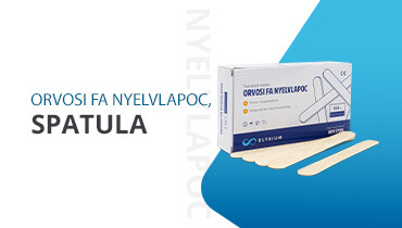 Orvosi fa nyelvlapoc, spatula