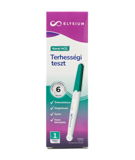 Elysium korai kimutatású vizeletsugaras terhességi teszt - hCG 10 mIU/ml - 1 db - 1 doboz