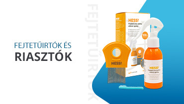 Fejtetűirtók és riasztók