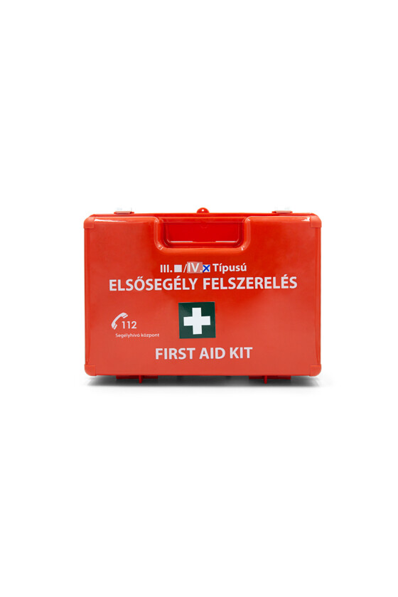 Elsősegély felszerelés üzemek, vállalkozások és cégek számára - Üzemi elsősegély felszerelés - Falra rögzíthető - 101 - 200 fő