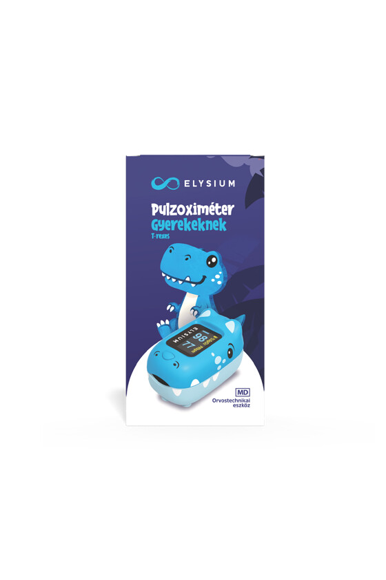 Elysium pulzoximéter - Pulzoximéter - Gyerek - T-rex