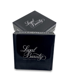 Legal Beauty FFP3 7-rétegű maszk (CE 0370) - FFP3 maszk - 5 db - Fekete - Szelep nélküli