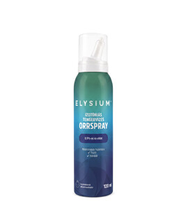Elysium orrspray - Orrspray - Izotóniás tengervizes orrspray - 0,9% - 120 ml