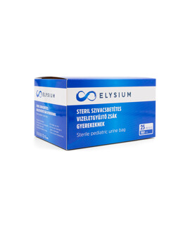 Elysium steril szivacsbetétes vizeletgyűjtő zsák gyerekeknek - 160 ml - 25 db - 1 doboz