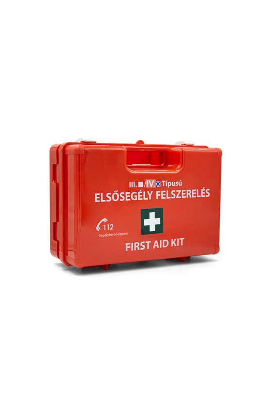 Elsősegély felszerelés üzemek, vállalkozások és cégek számára - Üzemi elsősegély felszerelés - Falra rögzíthető - 101 - 200 fő