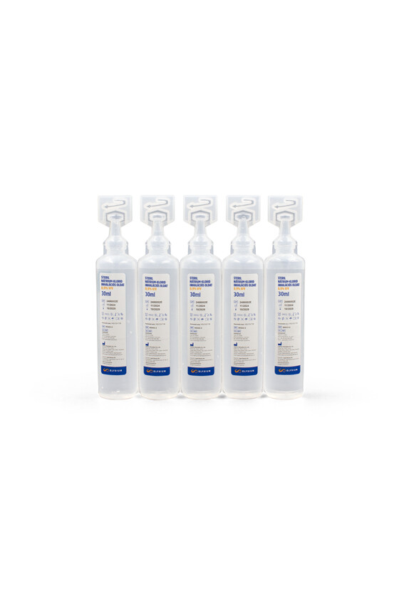 Elysium steril nátrium-klorid oldat - Nátrium-klorid oldat - Inhalációs oldat - 5 x 30 ml