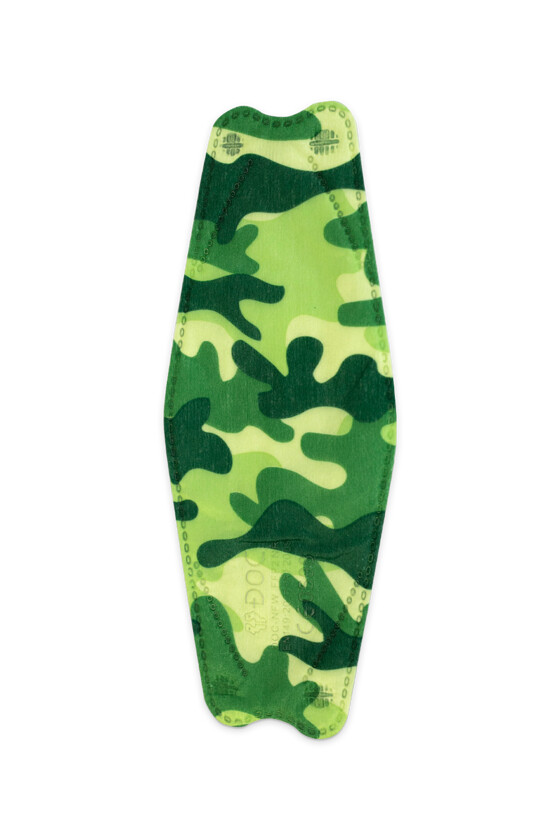 DOC NFW FFP2 CE 0598 ergonomikus maszk - FFP2 maszk (szín és szelep) - Katonai világos - Szelep nélküli