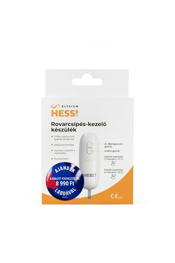 Fociláz - Elysium HESS! rovarcsípés-kezelő készülék + Focilabda