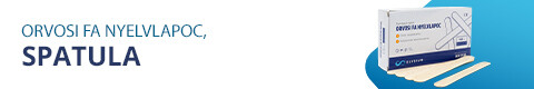 Orvosi fa nyelvlapoc, spatula