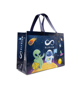 Elysium űrhajós bevásárlótáska - 40 x 30 x 17 cm - 1 db