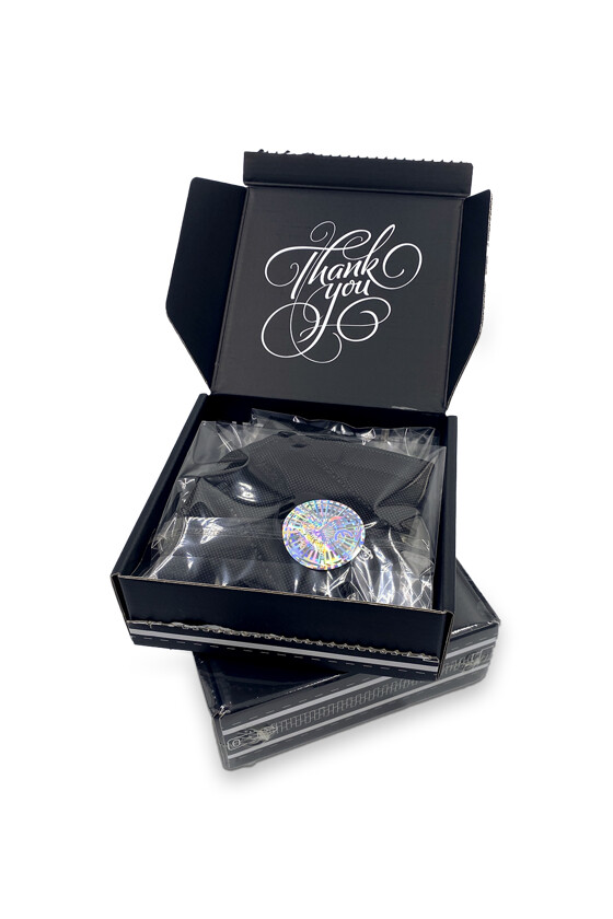 Legal Beauty FFP3 7-rétegű maszk (CE 0370) - FFP3 maszk - 5 db - Fekete - Szelep nélküli