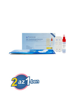 Elysium 2 az 1-ben FOB + Transzferrin tesztkazettás kombinált otthoni gyorsteszt - 1 db tesztkészlet (székletből) - Lejárati idő: 2026-10-10 - 1 db