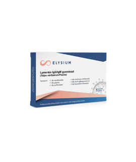Elysium Lyme-kór tesztkészlet - Lyme-kór teszt lejárati idővel - IgG/IgM ujjbegyvérből - 2027-04-30