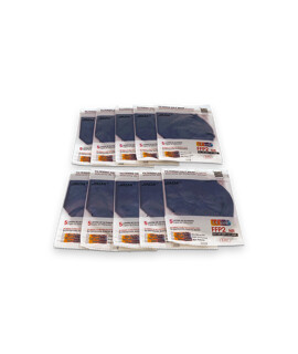 Jiada FFP2 CE 0370 - FFP2 maszk (mennyiség, szín és szelep) - 20 db - Kék - Szelep nélküli