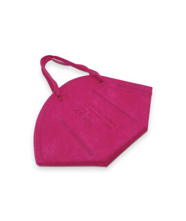 Jiada FFP2 CE 0370 - FFP2 maszk (mennyiség, szín és szelep) - 20 db - Rózsaszín - Szelep nélküli