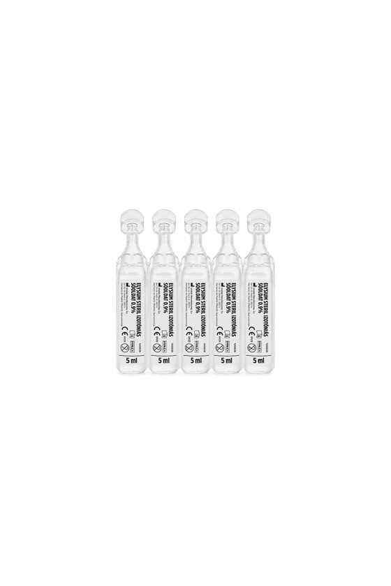 Elysium steril nátrium-klorid oldat - Nátrium-klorid oldat - Izotóniás sóoldat - 0,9% - 20 x 5 ml
