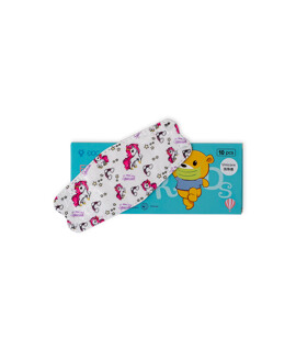 DOC NFW FFP2 CE 0598 ergonomikus szelep nélküli gyerekmaszk - FFP2 gyerekmaszk - Unikornis