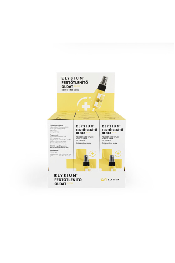 Elysium fertőtlenítő oldat - Fertőtlenítő oldat - 50 ml - spray
