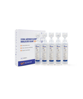 Elysium steril nátrium-klorid inhalációs oldat 0,9% V/V - 5 x 30 ml - 1 doboz