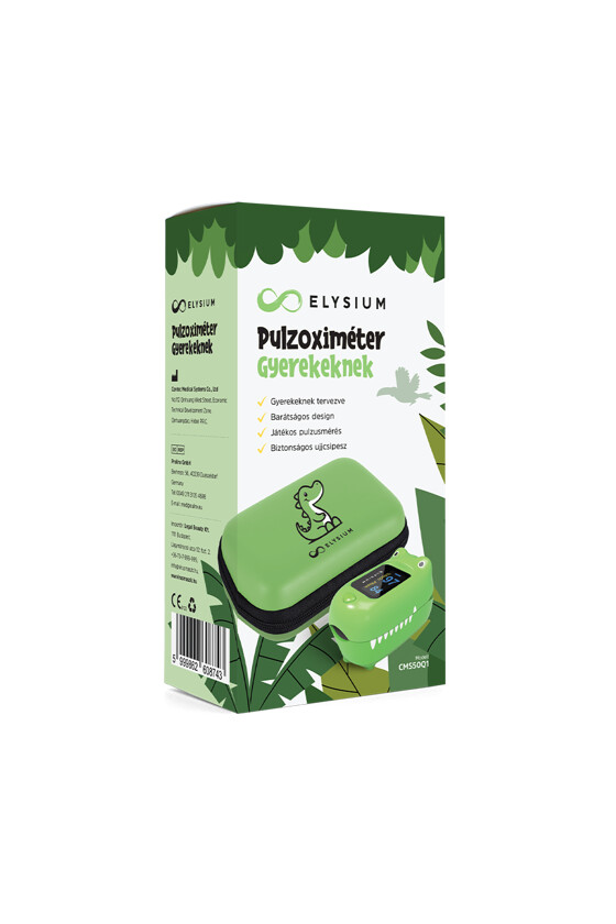 Elysium pulzoximéter - Pulzoximéter - Gyerek - Krokodil