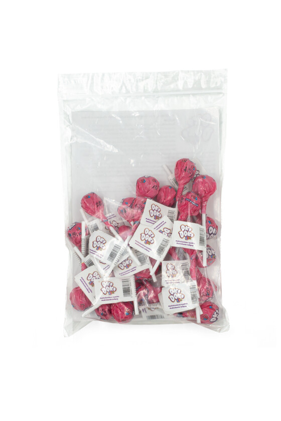 OKI DOKI KIDS multivitaminos nyalóka - Multivitaminos nyalóka - Cukros - 25 db - Eper ízesítésű