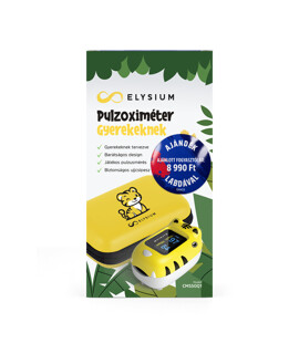 Fociláz - Elysium pulzoximéter gyerekeknek - Tigris + Focilabda - 1 db