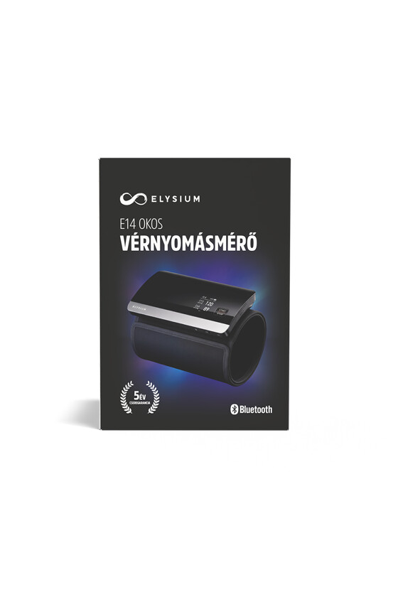 Elysium vérnyomásmérő - Vérnyomásmérő - 1 db - E14 felkaros - okos