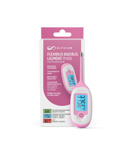 Elysium TP400 flexibilis digitális lázmérő - pasztellrózsaszín - 1 db