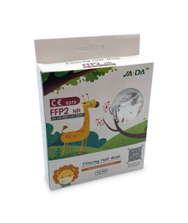 FFP2 szelep nélküli 5 rétegű arcmaszk - 5 rétegű arcmaszk - Dínós - Gyermek