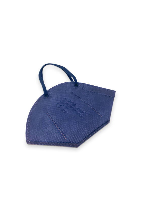 Jiada FFP2 CE 0370 - FFP2 maszk (mennyiség, szín és szelep) - 20 db - Kék - Szelep nélküli