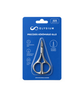 Elysium S25 precíziós, ergonomikus körömvágó olló - 1 db