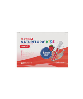 Elysium Naturflora belsőleges szuszpenzió - Belsőleges szuszpenzió - 1 doboz - Naturflora Kids (epres) - 20 x 5 ml
