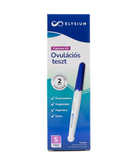 Elysium ovulációs teszt - LH 30 mIU/ml - 5 db - 1 doboz