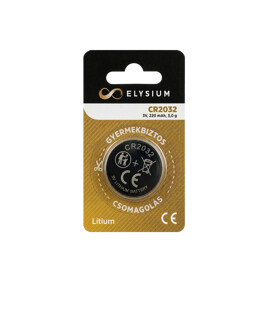 Elysium lítium gombelem (CR2032) - 1 db - 1 csomag