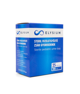 Elysium steril vizeletgyűjtő zsák gyerekeknek - 100 ml - 25 db - 1 doboz