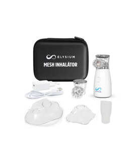 Elysium ultrahangos MESH inhalátor beépített akkumulátorral - M-140 (NE-M03) - 1 db
