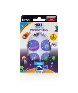 Elysium HESS! kullancs- és szúnyogriasztó űrhajós tapasz enyhébb aromával (0-3 éves kor között) - 60 db - 1 doboz