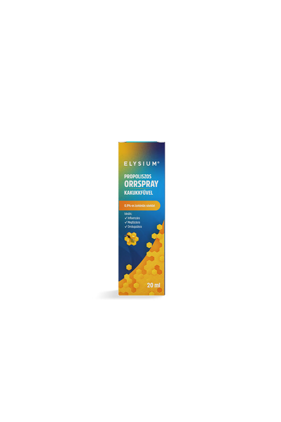 Elysium orrspray - Orrspray - Propoliszos orrspray kakukkfűvel - 0,9% - 20 ml