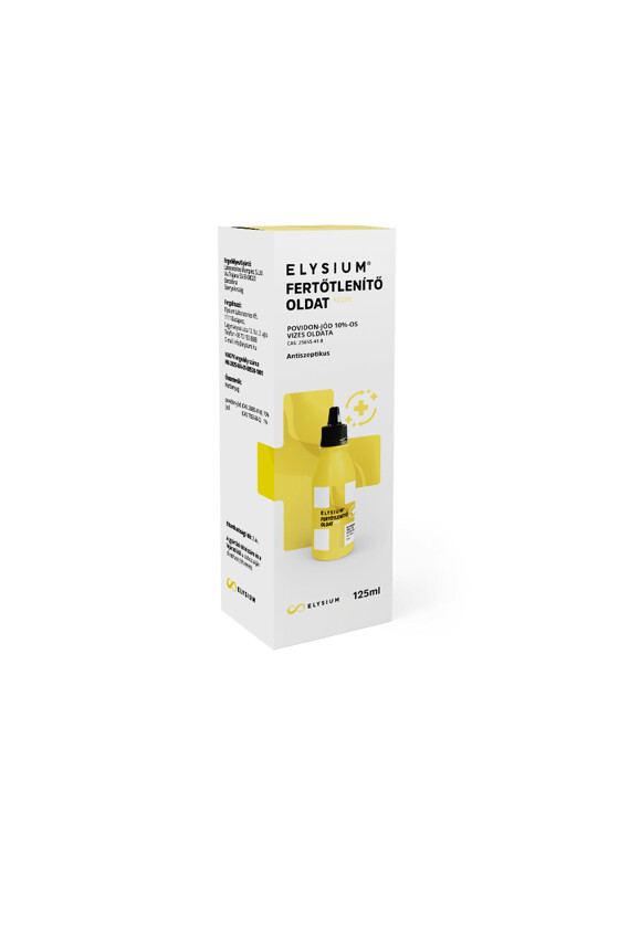 Elysium fertőtlenítő oldat - Fertőtlenítő oldat - 125 ml - cseppentős